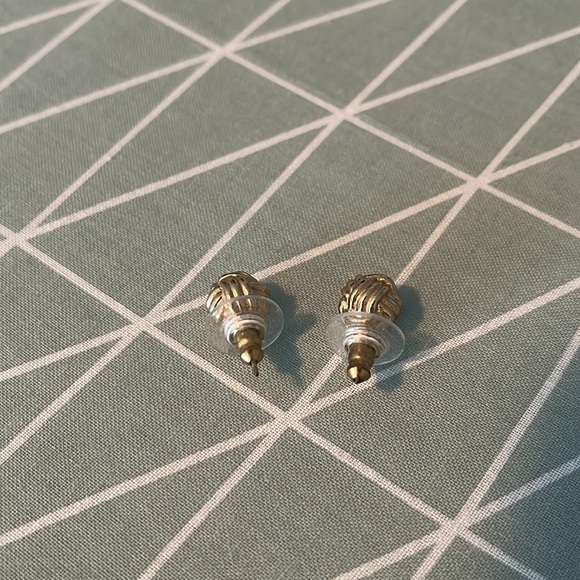 Kate spade woven ball earrings - Picture 2 of 3